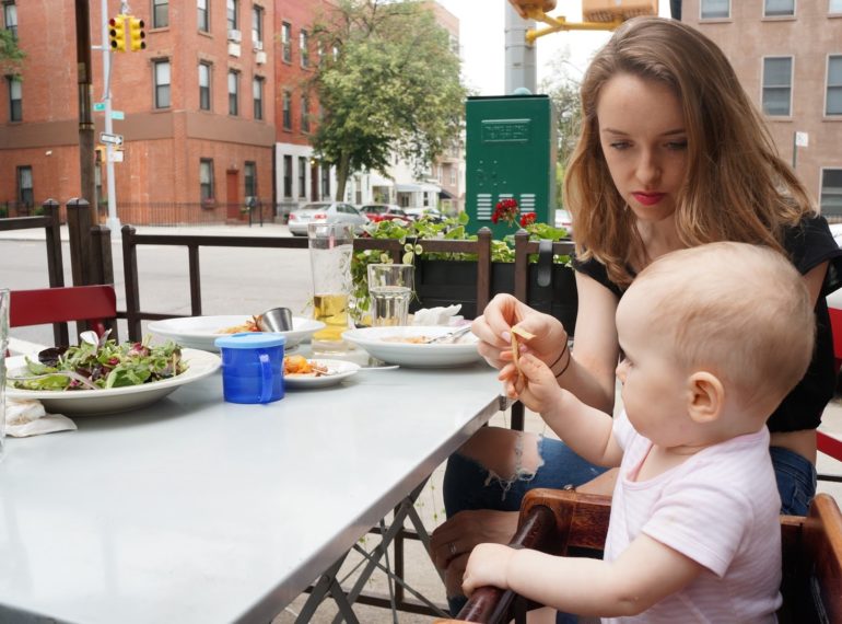Weaning Belle in NYC